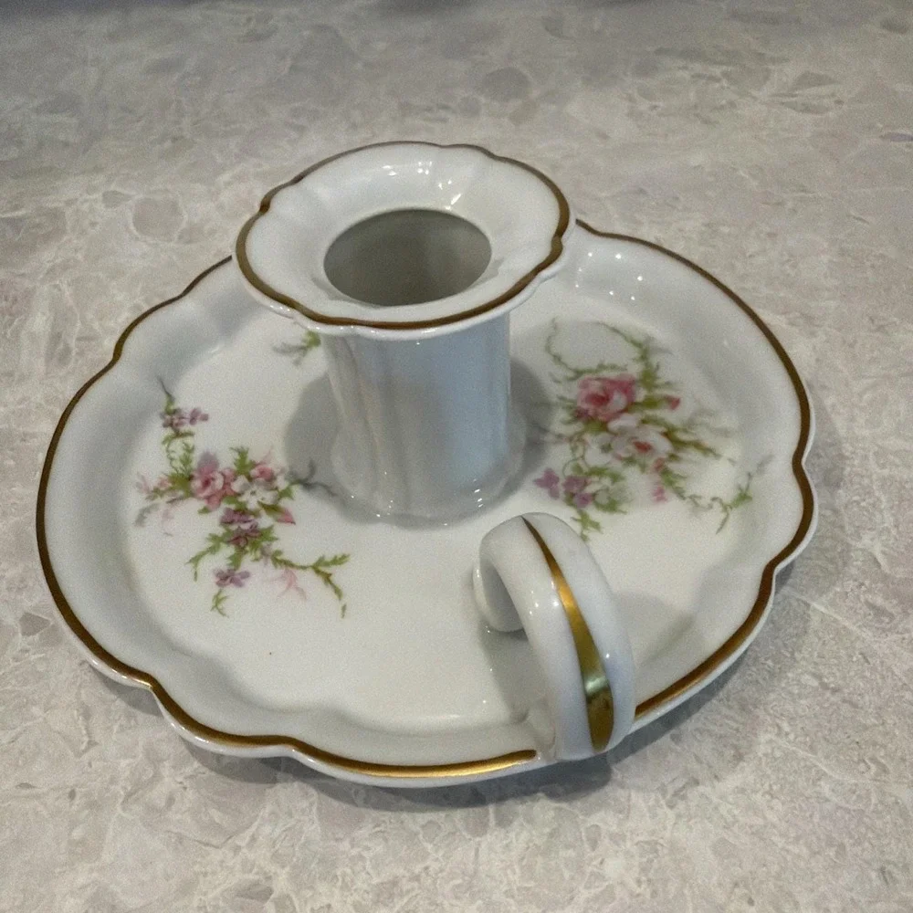 Vintage Rosalinde Theodore Haviland New York France Candlestick Holder